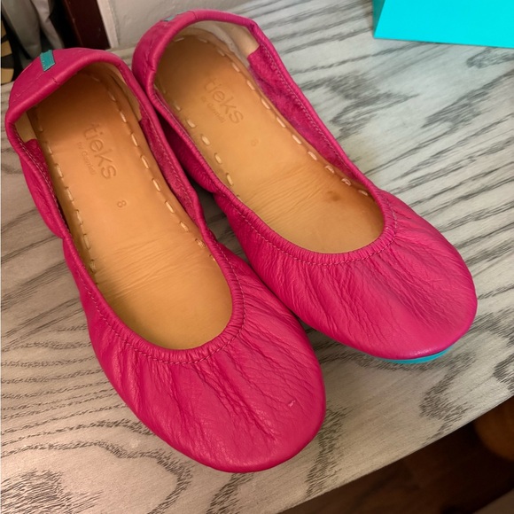 Tieks Pink Ballet Flats - Picture 2 of 7